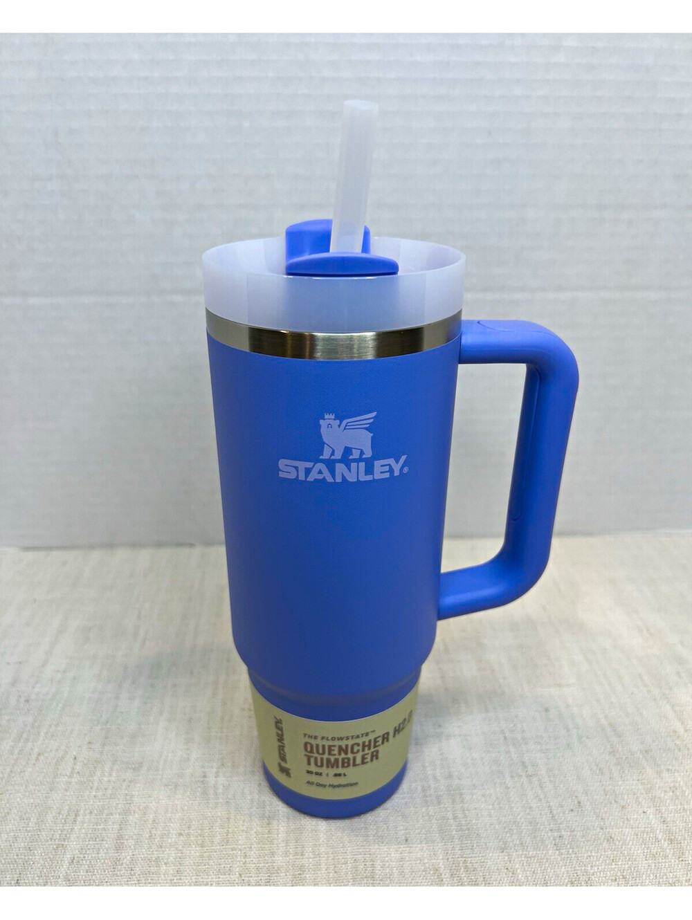 Stanley FlowState Quencher H2.0 Tumbler | 30 oz Hydrangea Insulated Handle Straw